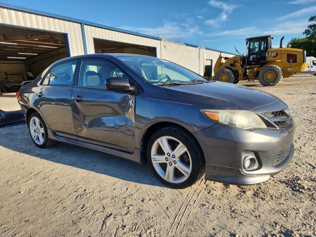 2T1BU4EE6DC988132 - 2013 TOYOTA COROLLA BASE GRAY photo 4