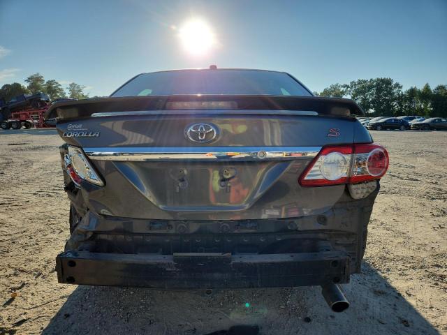 2T1BU4EE6DC988132 - 2013 TOYOTA COROLLA BASE GRAY photo 6