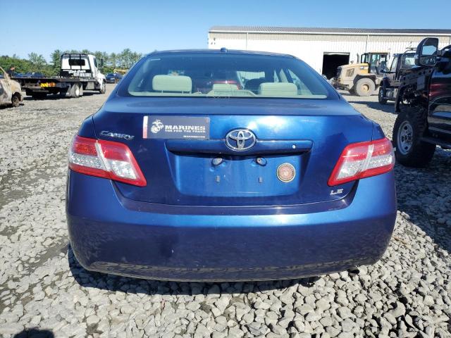4T1BF3EK3BU652590 - 2011 TOYOTA CAMRY BASE BLUE photo 6