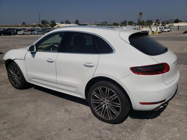 WP1AF2A54FLB99326 - 2015 PORSCHE MACAN TURBO WHITE photo 2