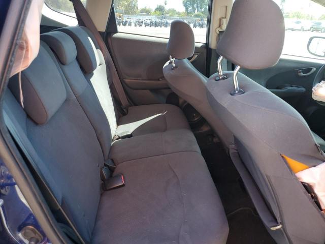 JHMGE8H30CC030047 - 2012 HONDA FIT BLUE photo 10