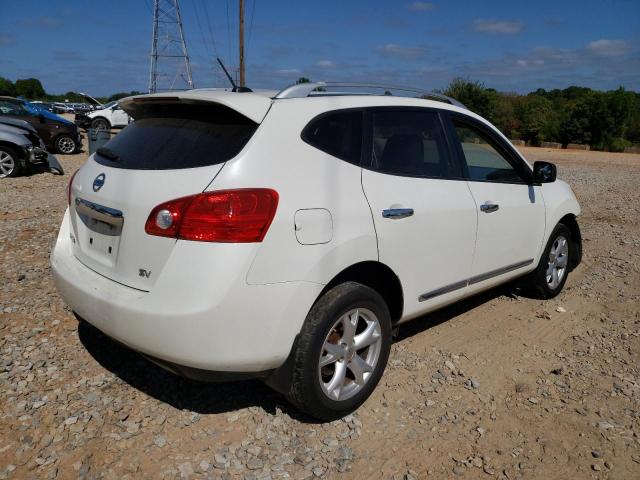 JN8AS5MT4BW167434 - 2011 NISSAN ROGUE S WHITE photo 3