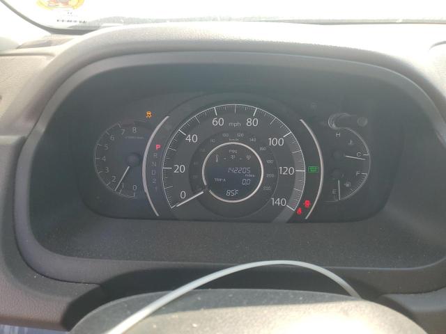 5J6RM4H76DL046855 - 2013 HONDA CR-V EXL WHITE photo 9