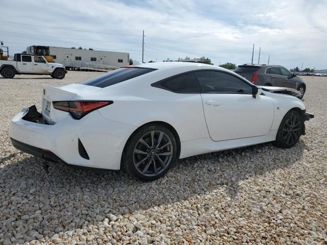 JTHHZ5BC9K5019857 - 2019 LEXUS RC 350 WHITE photo 3