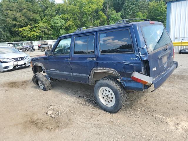 1J4FF48S0YL162365 - 2000 JEEP CHEROKEE SPORT BLUE photo 2