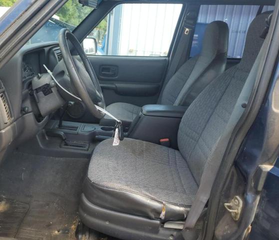 1J4FF48S0YL162365 - 2000 JEEP CHEROKEE SPORT BLUE photo 7