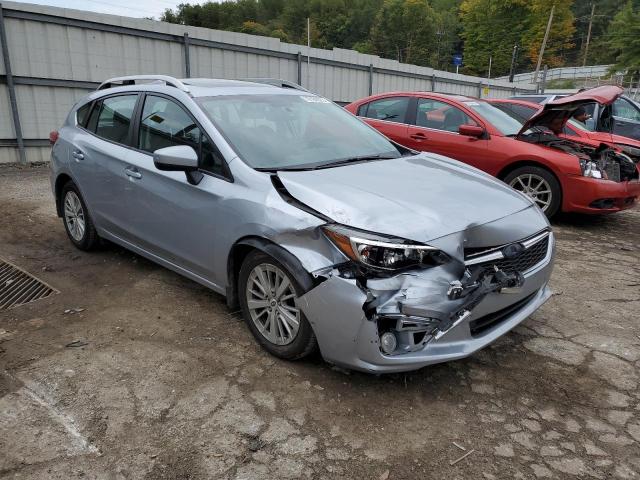 4S3GTAD64J3710805 - 2018 SUBARU IMPREZA PREMIUM PLUS SILVER photo 4