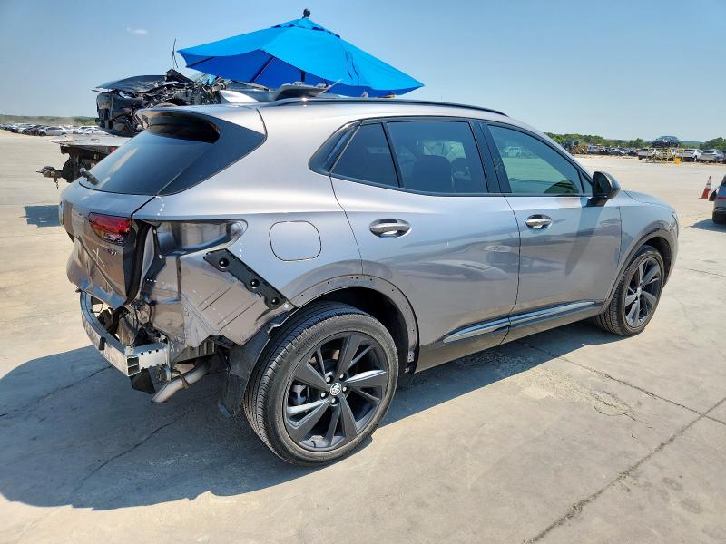 LRBFZNR4XND072342 - 2022 BUICK ENVISION ESSENCE GRAY photo 3