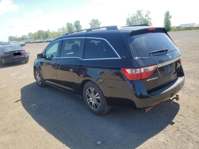 5FNRL5H27CB506898 - 2012 HONDA ODYSSEY LX BLACK photo 2
