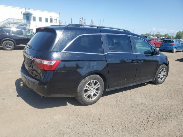 5FNRL5H27CB506898 - 2012 HONDA ODYSSEY LX BLACK photo 3