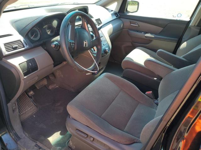 5FNRL5H27CB506898 - 2012 HONDA ODYSSEY LX BLACK photo 7