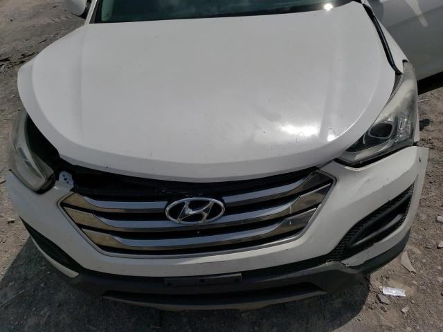 5XYZT3LB1FG237354 - 2015 HYUNDAI SANTA FE S WHITE photo 12