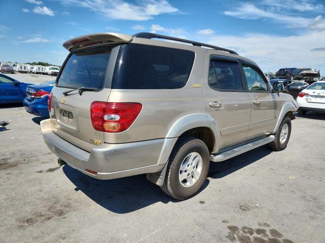 5TDZT34AX3S146815 - 2003 TOYOTA SEQUOIA SR5 Qızıl foto 3