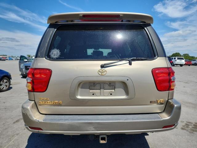 5TDZT34AX3S146815 - 2003 TOYOTA SEQUOIA SR5 Qızıl foto 6