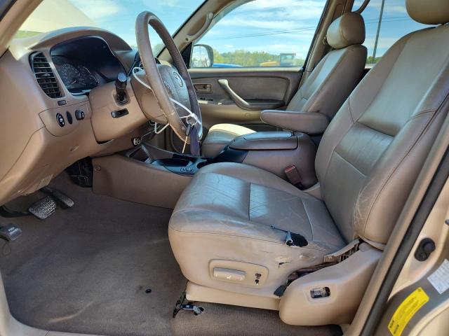 5TDZT34AX3S146815 - 2003 TOYOTA SEQUOIA SR5 Qızıl foto 7