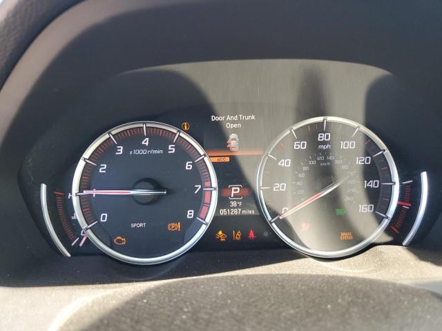 19UUB3F62LA001448 - 2020 ACURA TLX TECHNOLOGY أسود صورة 9