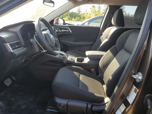 JA4T5UA92RZ622606 - 2024 MITSUBISHI OUTLANDER ES BROWN photo 7