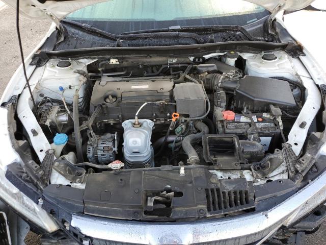 1HGCR2F3XGA067890 - 2016 HONDA ACCORD LX WHITE photo 11