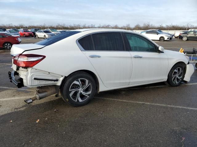 1HGCR2F3XGA067890 - 2016 HONDA ACCORD LX WHITE photo 3