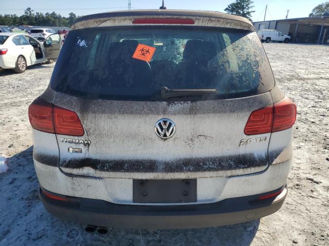 WVGAV7AX1CW608794 - 2012 VOLKSWAGEN TIGUAN S თეთრი ფოტო 6