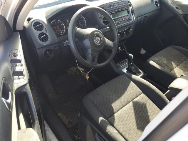WVGAV7AX1CW608794 - 2012 VOLKSWAGEN TIGUAN S თეთრი ფოტო 8