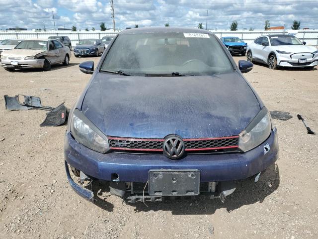 WVWHD7AJ3CW232620 - 2012 VOLKSWAGEN GTI BLUE photo 5