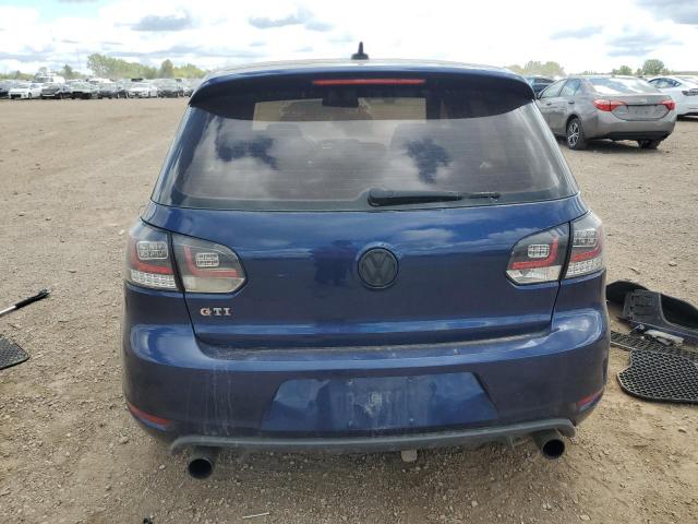 WVWHD7AJ3CW232620 - 2012 VOLKSWAGEN GTI BLUE photo 6