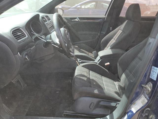WVWHD7AJ3CW232620 - 2012 VOLKSWAGEN GTI BLUE photo 7