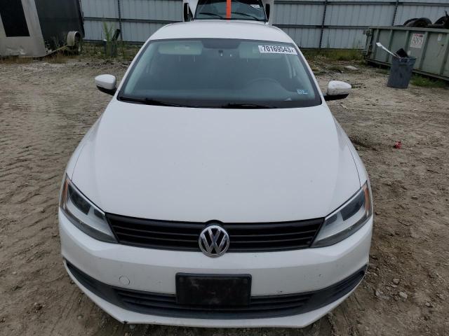 3VWDP7AJ9CM333048 - 2012 VOLKSWAGEN JETTA SE WHITE photo 5