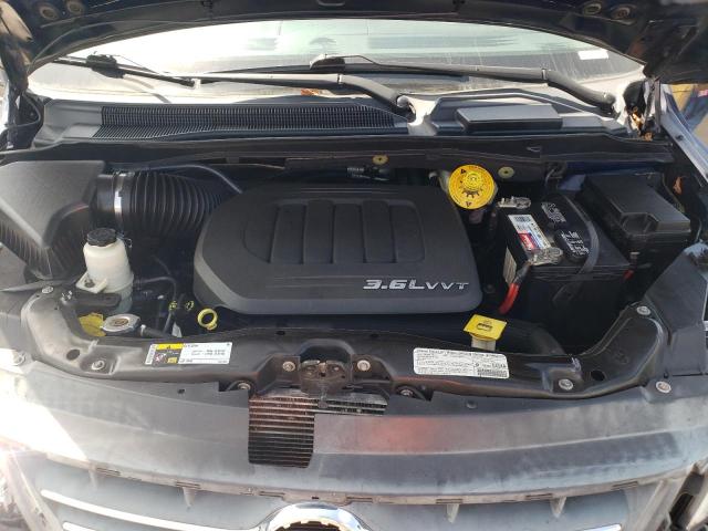 2C4RVABG8DR725124 - 2013 VOLKSWAGEN ROUTAN SE BLUE photo 11