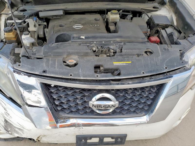 5N1AR2MM2EC728309 - 2014 NISSAN PATHFINDER S Սպիտակ լուսանկար 12