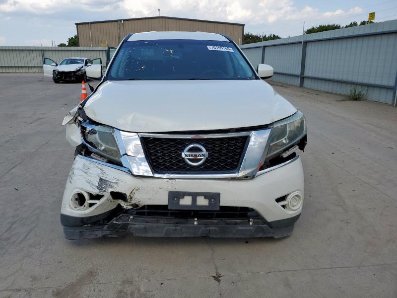 5N1AR2MM2EC728309 - 2014 NISSAN PATHFINDER S Սպիտակ լուսանկար 5