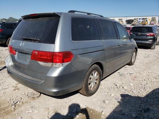 5FNRL3H78AB065652 - 2010 HONDA ODYSSEY EXL BLUE photo 3