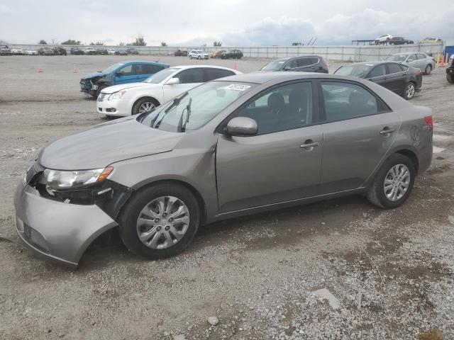 KNAFU4A28C5475647 - 2012 KIA FORTE EX SILVER photo 1