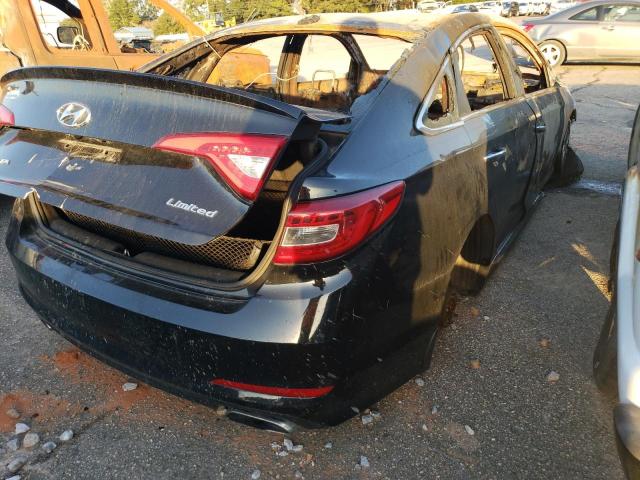 5NPE34AFXGH347940 - 2016 HYUNDAI SONATA SPORT Schwarz Foto 3