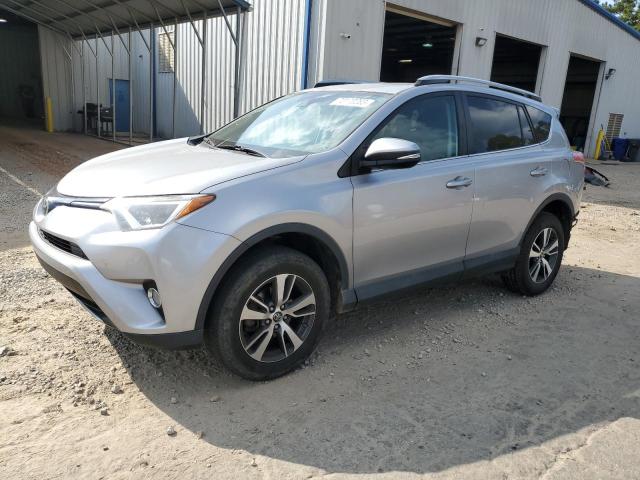 2T3WFREV0HW374469 - 2017 TOYOTA RAV4 XLE SILVER photo 1