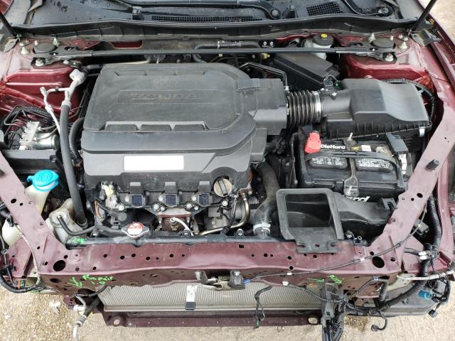 1HGCR3F90DA022608 - 2013 HONDA ACCORD TOURING MAROON photo 11
