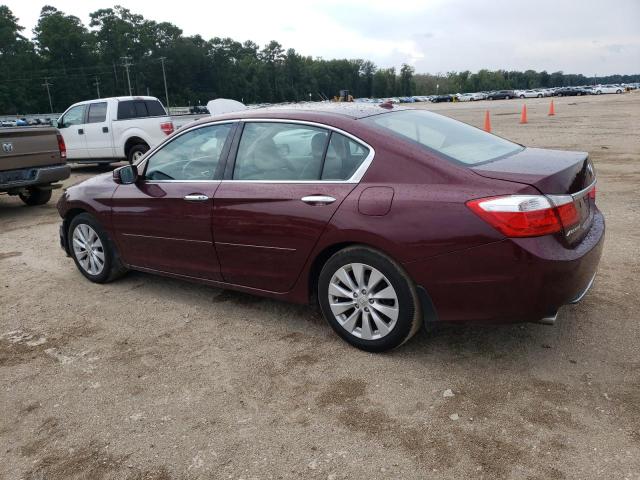 1HGCR3F90DA022608 - 2013 HONDA ACCORD TOURING MAROON photo 2