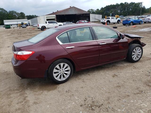 1HGCR3F90DA022608 - 2013 HONDA ACCORD TOURING MAROON photo 3