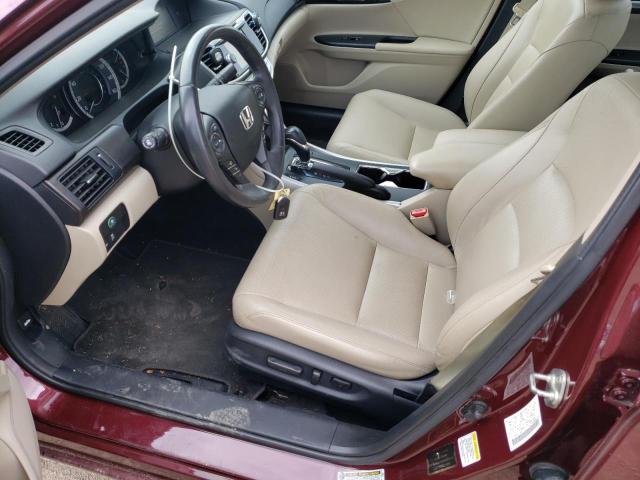 1HGCR3F90DA022608 - 2013 HONDA ACCORD TOURING MAROON photo 7