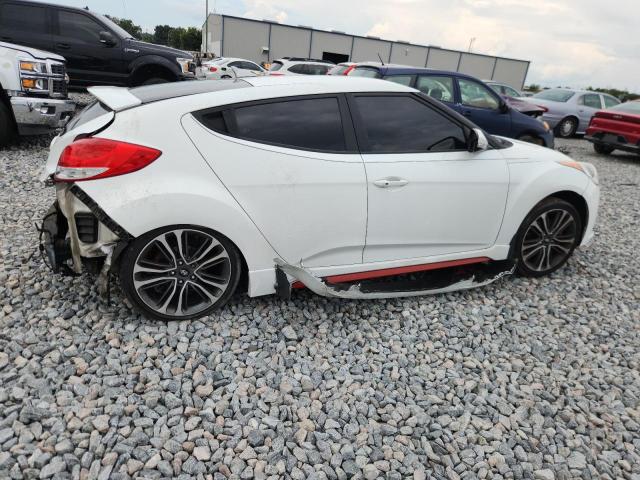 KMHTC6AEXGU285211 - 2016 HYUNDAI VELOSTER TURBO WHITE photo 3