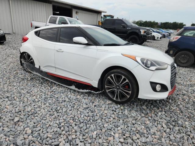 KMHTC6AEXGU285211 - 2016 HYUNDAI VELOSTER TURBO WHITE photo 4