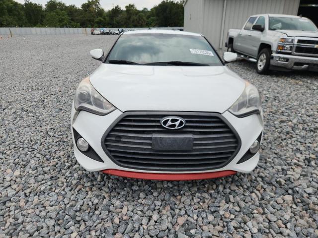 KMHTC6AEXGU285211 - 2016 HYUNDAI VELOSTER TURBO WHITE photo 5