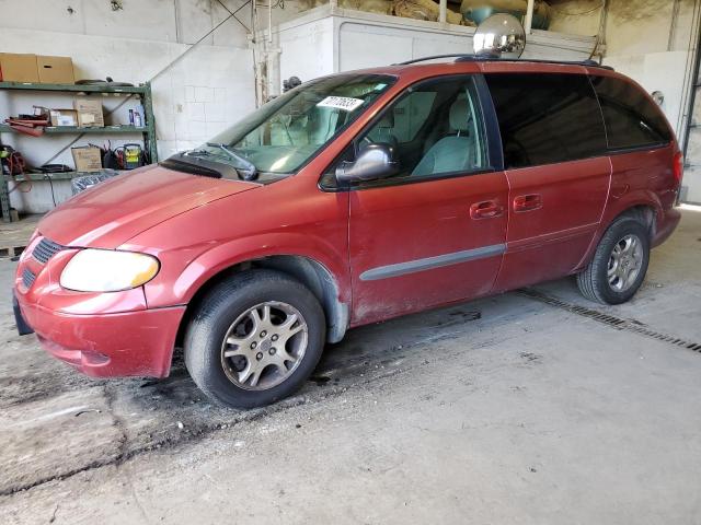 1D8GP45RX4B560693 - 2004 DODGE CARAVAN SXT BURGUNDY photo 1