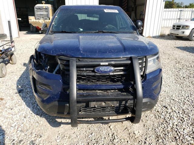 1FM5K8AR1GGC36603 - 2016 FORD EXPLORER POLICE INTERCEPTOR 蓝色 照片 5