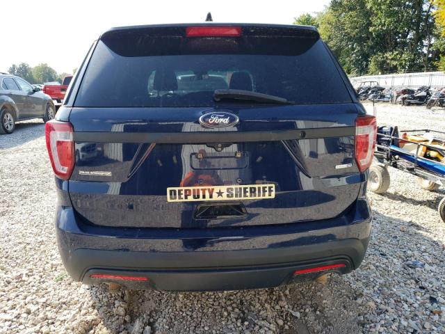 1FM5K8AR1GGC36603 - 2016 FORD EXPLORER POLICE INTERCEPTOR 蓝色 照片 6