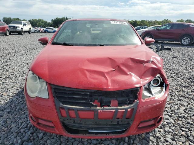 WVWBA71F09V009895 - 2009 VOLKSWAGEN EOS TURBO RED photo 5