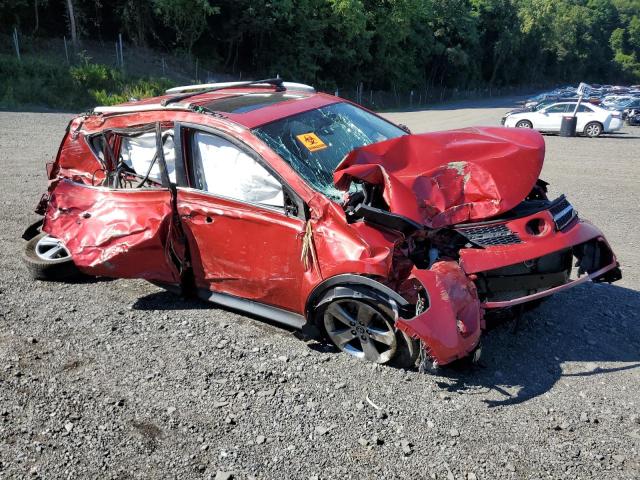 2T3RFREV4FW262879 - 2015 TOYOTA RAV4 XLE RED photo 4