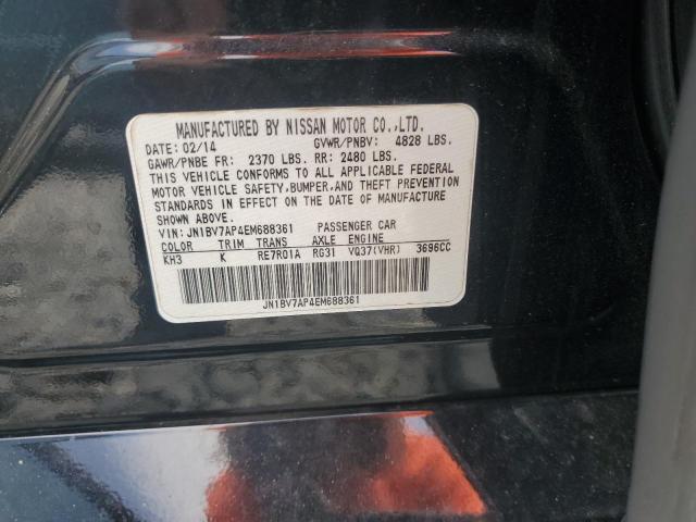 JN1BV7AP4EM688361 - 2014 INFINITI Q50 BASE BLACK photo 13