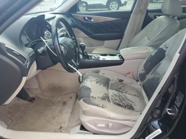 JN1BV7AP4EM688361 - 2014 INFINITI Q50 BASE BLACK photo 7